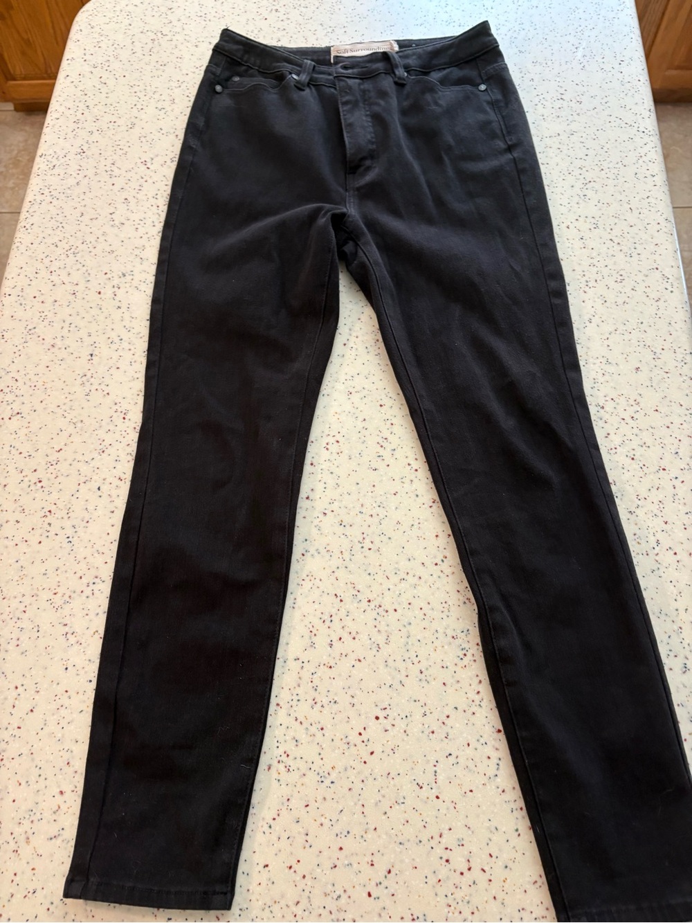 Soft Surroundings Black Jeans 6P